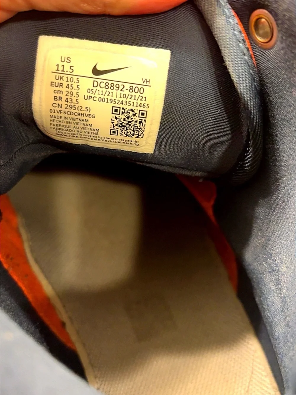 Nike Manoa Rugged Orange Boots